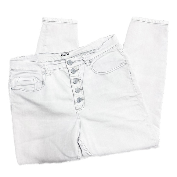BDG Urban Outfitters Womens High Rise Twig Glacier Button Fly Skinny Denim Jeans - Picture 1 of 16